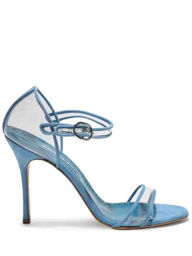 Manolo Blahnik Manolo Blahnik Ferson レザーサンダルの商品画像