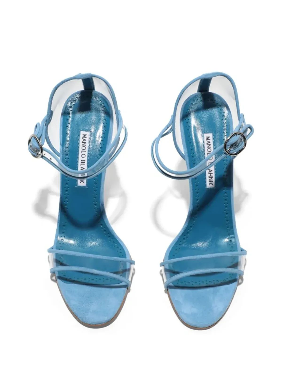 Manolo Blahnik Ferson レザーサンダル - 画像3