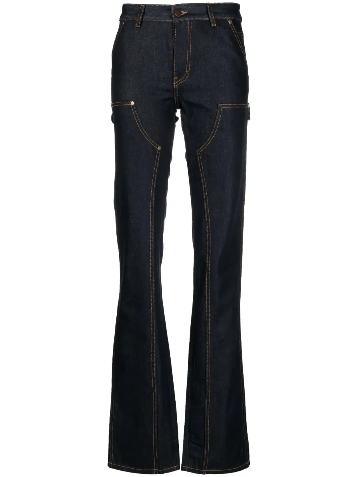 Filippa K ブーツカット カーペンターデニムジーンズ ブルー - 画像1