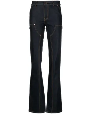 Filippa K ブーツカット カーペンターデニムジーンズ ブルー - サムネイル1