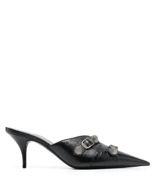 Balenciaga カゴレ 80mm ポインテッドミュール - サムネイル1