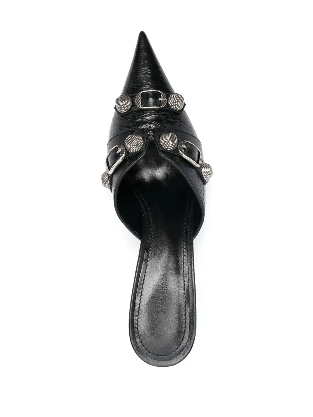 Balenciaga カゴレ 80mm ポインテッドミュール - 画像4