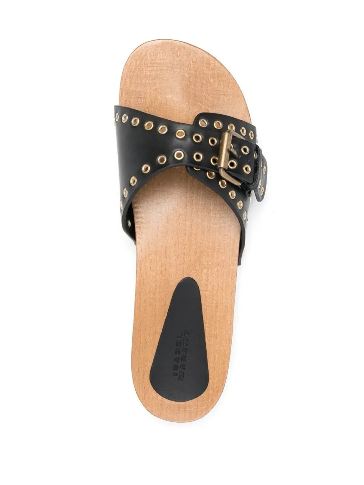 ISABEL MARANT ジャソ バックルド クロッグ - 画像4