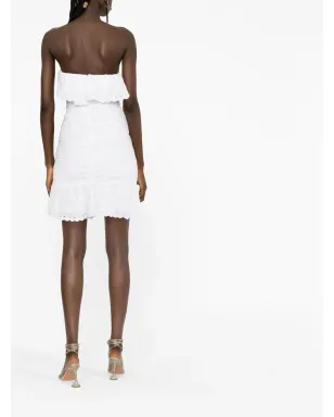 ISABEL MARANT オフショルダーミニドレス Oxani - White - サムネイル4
