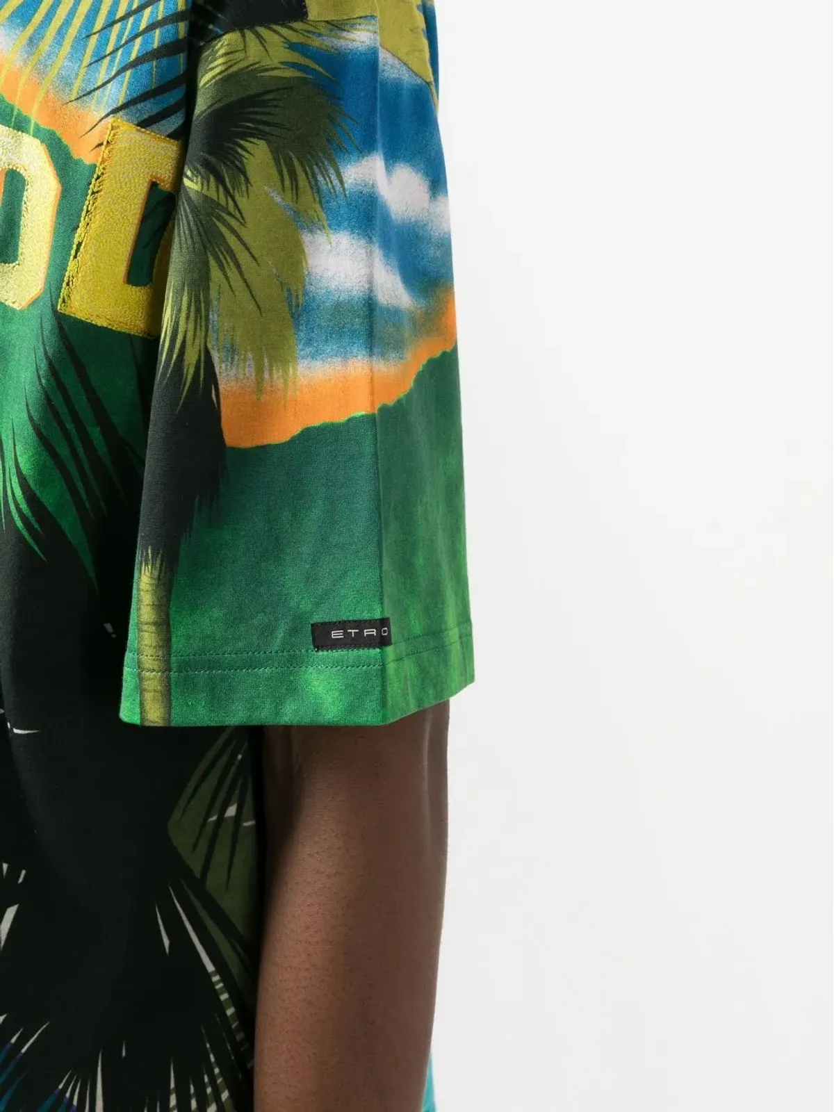 ETRO グラフィックプリント半袖Tシャツ - 画像5