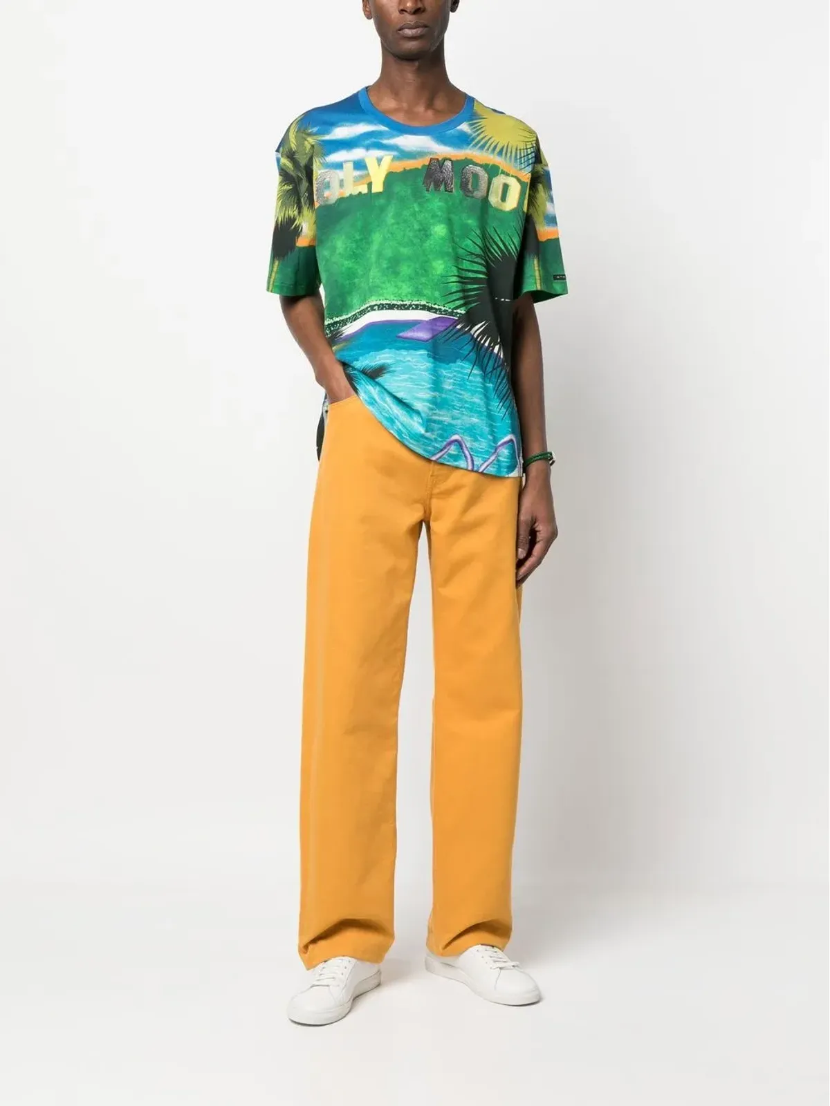 ETRO グラフィックプリント半袖Tシャツ - 画像2