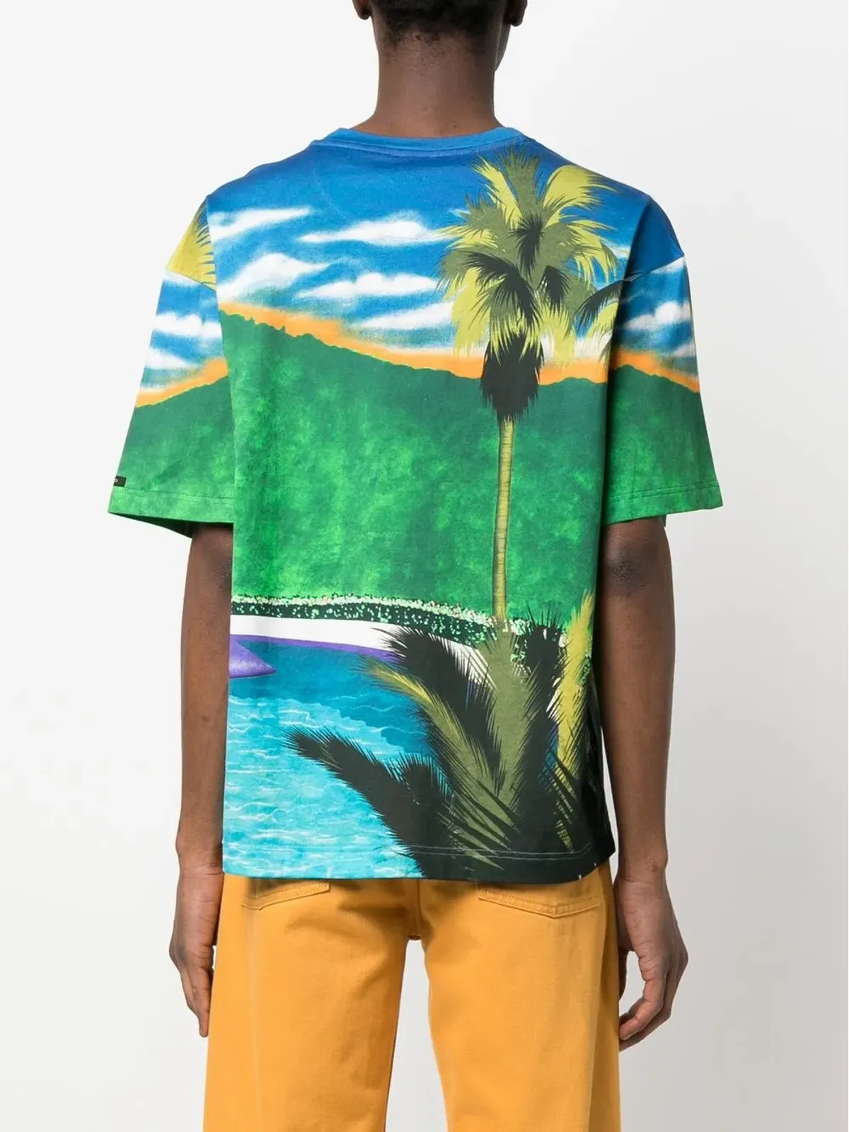 ETRO グラフィックプリント半袖Tシャツ - 画像4