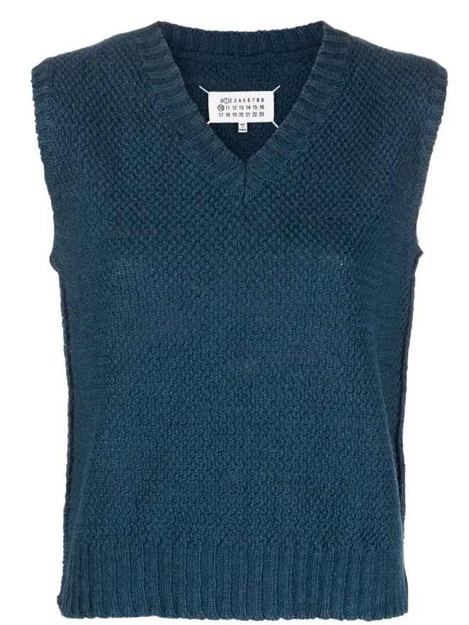 Maison Margiela Maison Margiela バスケット編み ノースリーブ スウェットの商品画像