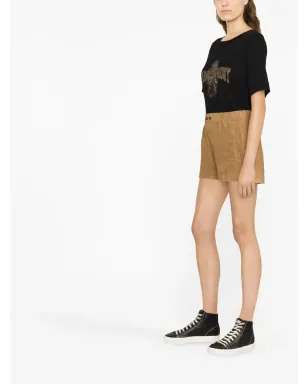 Zadig&Voltaire Paxi スエードショーツ ブラウン - サムネイル3