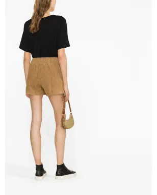 Zadig&Voltaire Paxi スエードショーツ ブラウン - サムネイル4