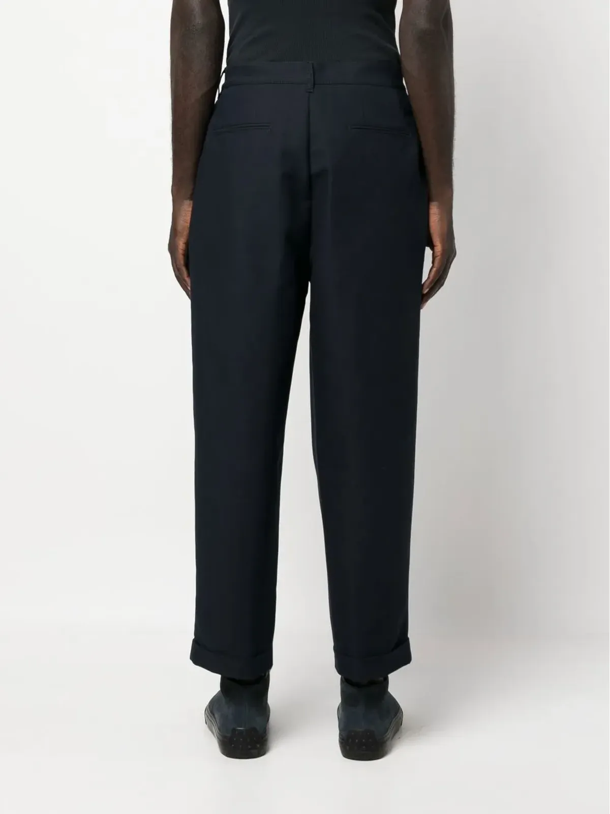 Giorgio Armani クロップド テーラードパンツ - 画像4