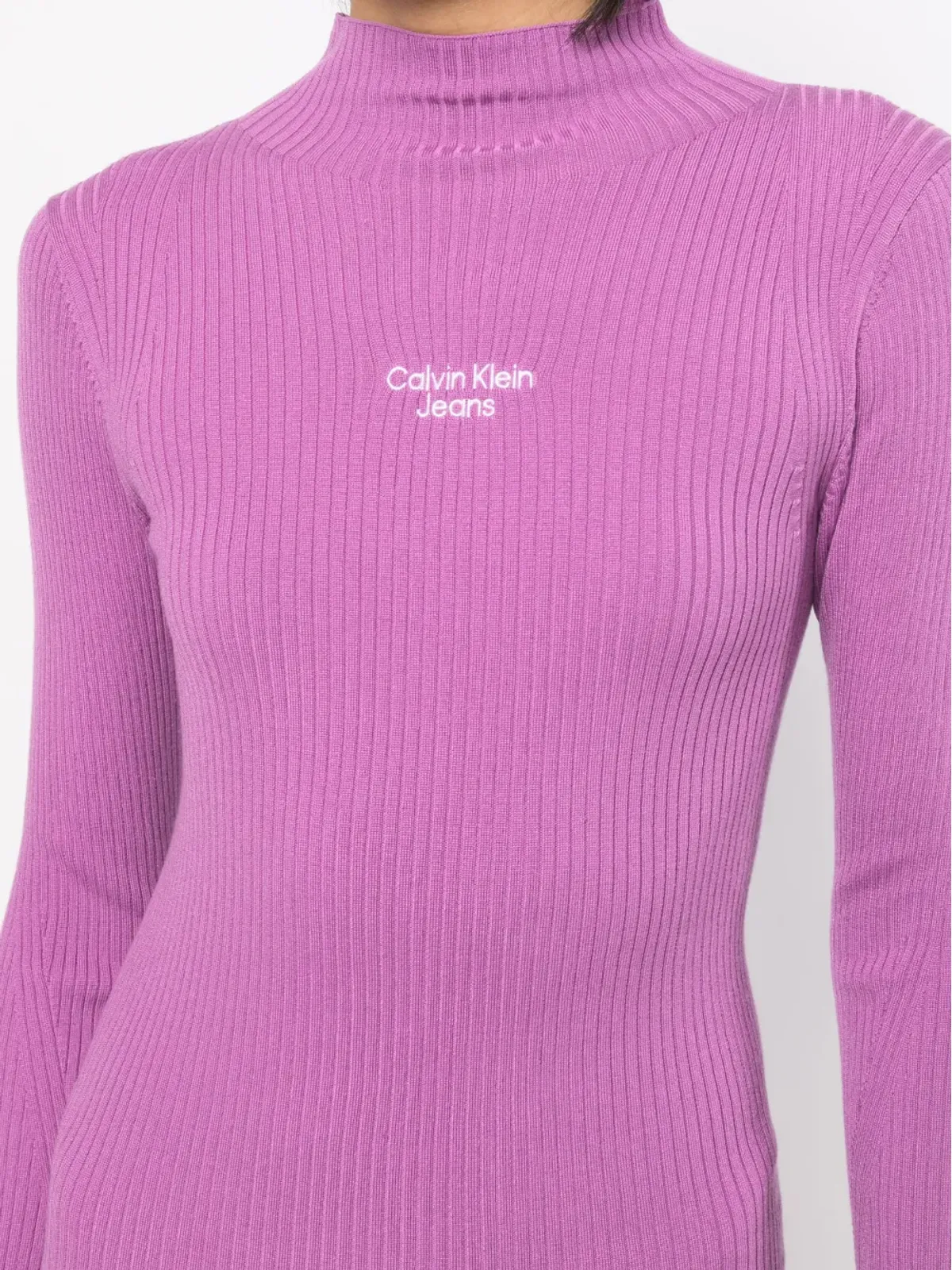 Calvin Klein Jeans ロゴディテール ボディコン ドレス - 画像5
