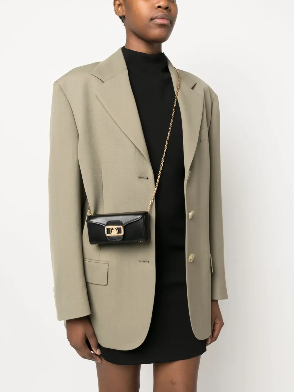 Lanvin ロゴプレート ミニバッグ - 画像2