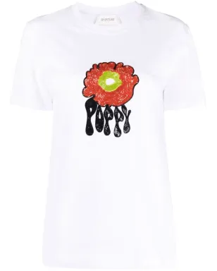 Sportmax グラフィックプリント コットン Tシャツ - サムネイル1