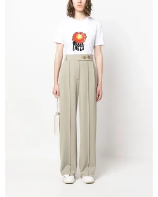 Sportmax グラフィックプリント コットン Tシャツ - サムネイル2