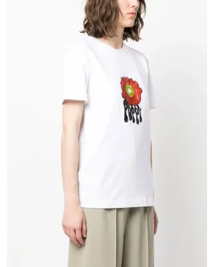 Sportmax グラフィックプリント コットン Tシャツ - サムネイル3