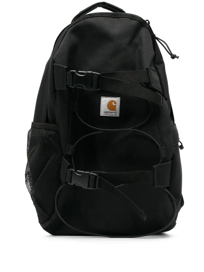 Carhartt WIP Carhartt WIP ロゴパッチジップアップバックパック（ブラック）の商品画像