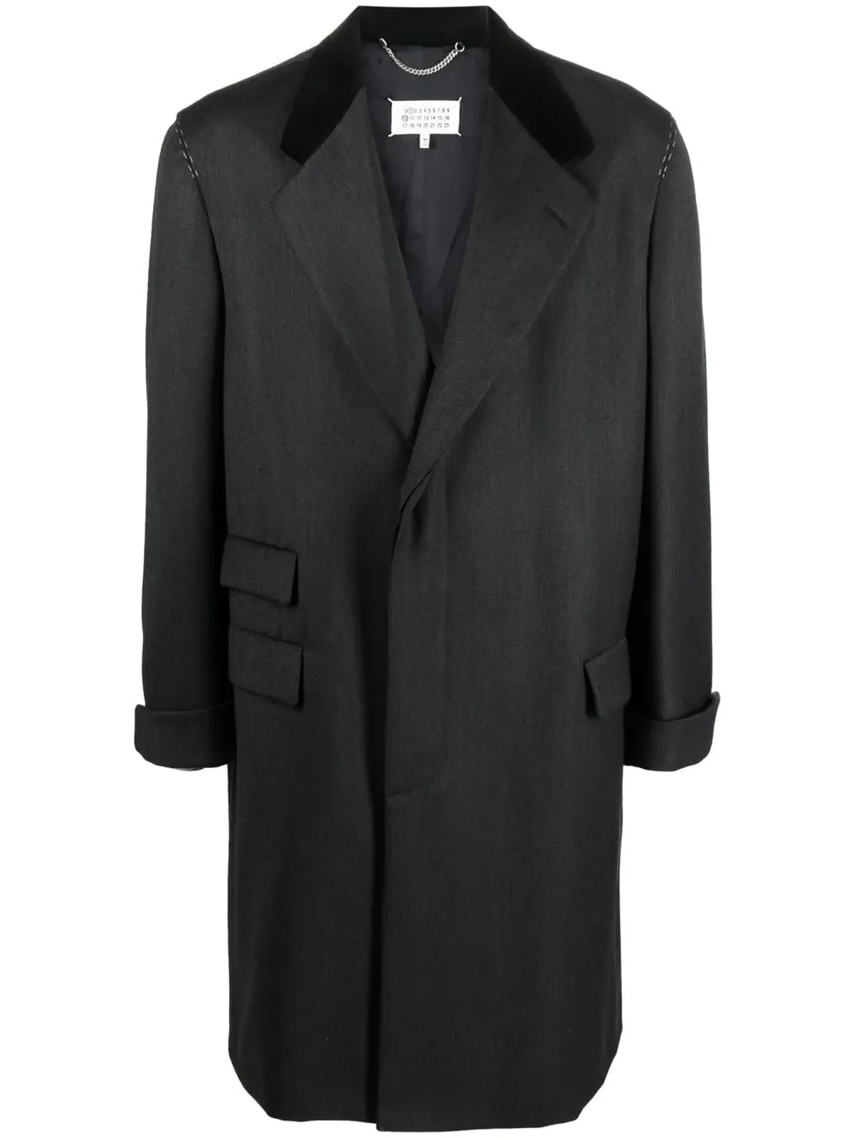 Maison Margiela ワークインプログレス ウールコート - 画像1