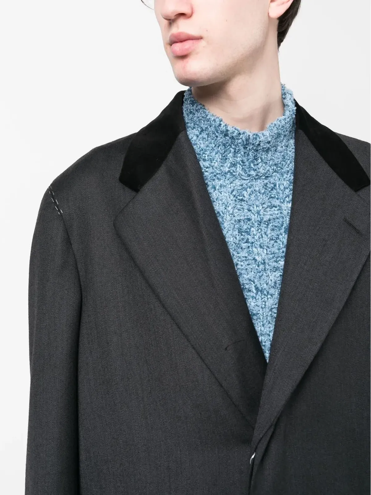 Maison Margiela ワークインプログレス ウールコート - 画像5