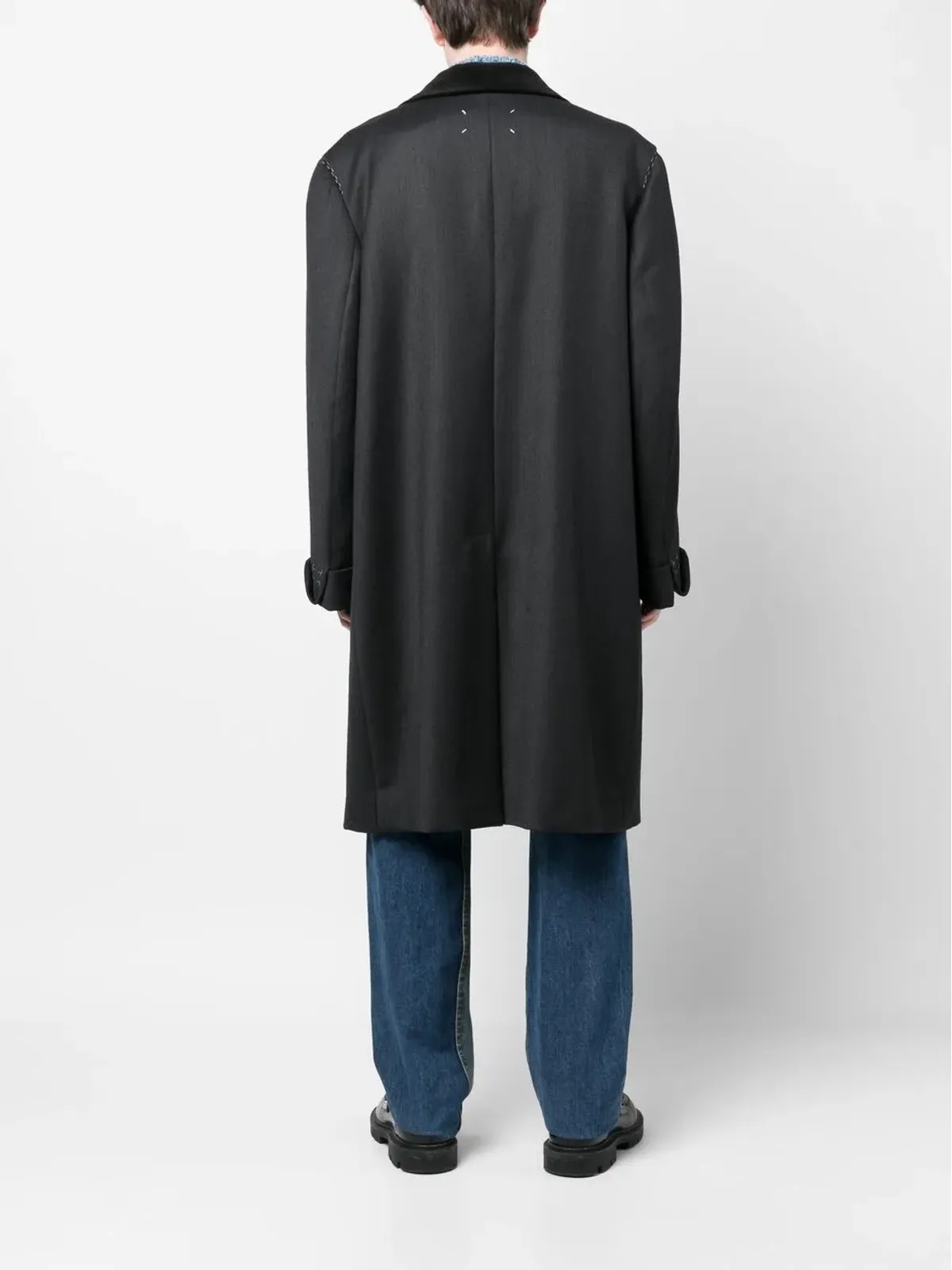 Maison Margiela ワークインプログレス ウールコート - 画像4
