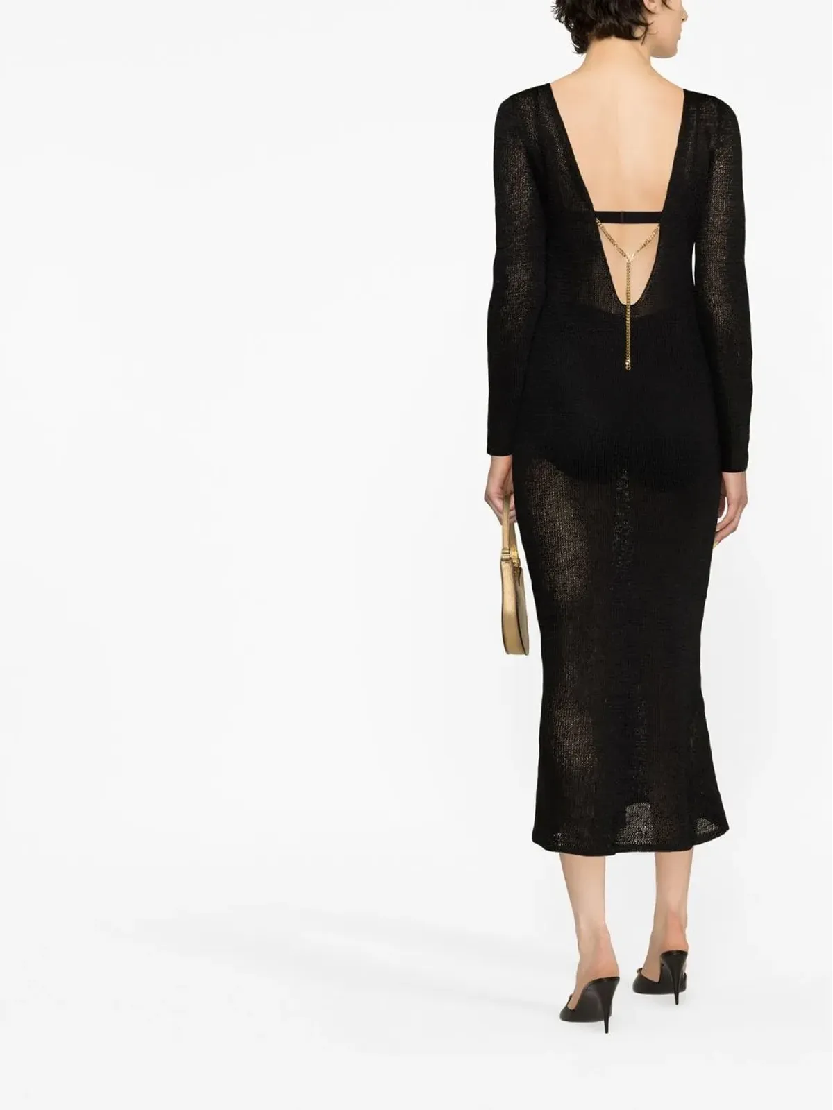 TOM FORD ファインニット ミディドレス - 画像2