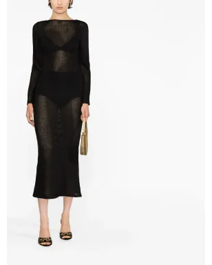 TOM FORD ファインニット ミディドレス - サムネイル4