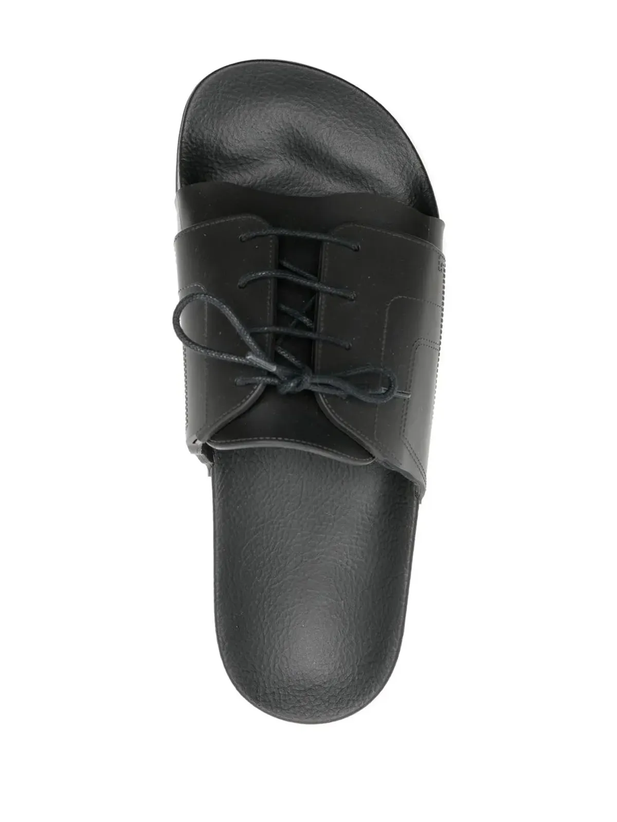 Maison Margiela レースアップ プールサンダル - ブラック - 画像4