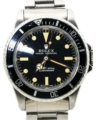 Rolex ビンテージ サブマリナー ブラック - サムネイル2