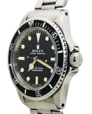 Rolex ビンテージ サブマリナー ブラック - サムネイル4