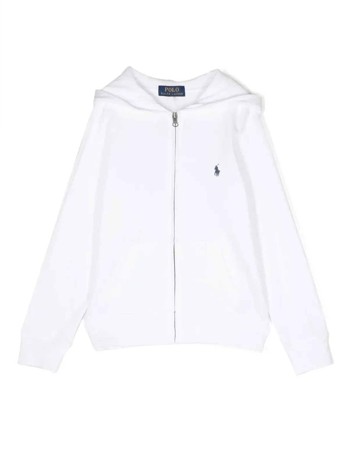 POLO RALPH LAUREN KIDS 刺繍ポニーディテールのフード付きパーカー - 画像1