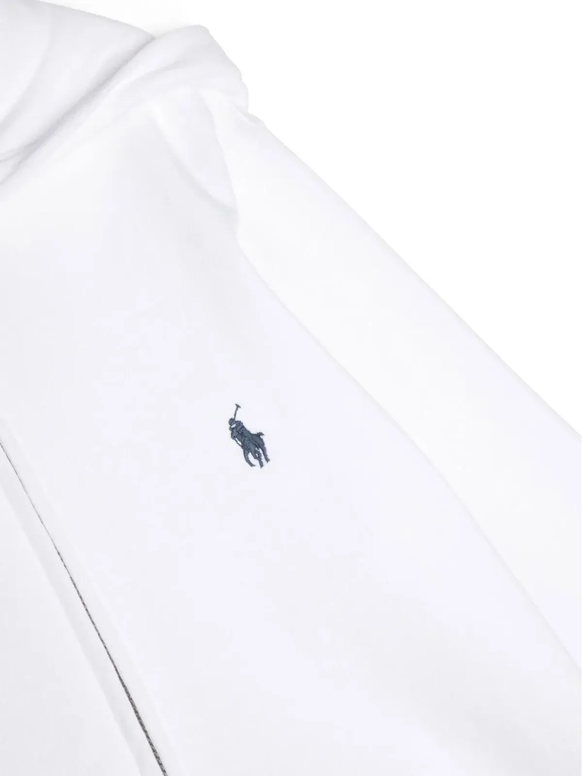 POLO RALPH LAUREN KIDS 刺繍ポニーディテールのフード付きパーカー - 画像3