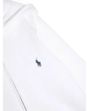 POLO RALPH LAUREN KIDS 刺繍ポニーディテールのフード付きパーカー - サムネイル3