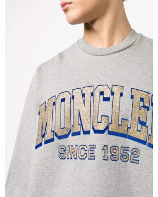 Moncler ロゴプリント クルーネック セーター - サムネイル5