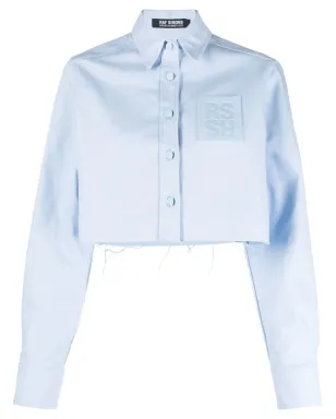 Raf Simons クロップドコットンシャツ - サムネイル1