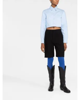 Raf Simons クロップドコットンシャツ - サムネイル2