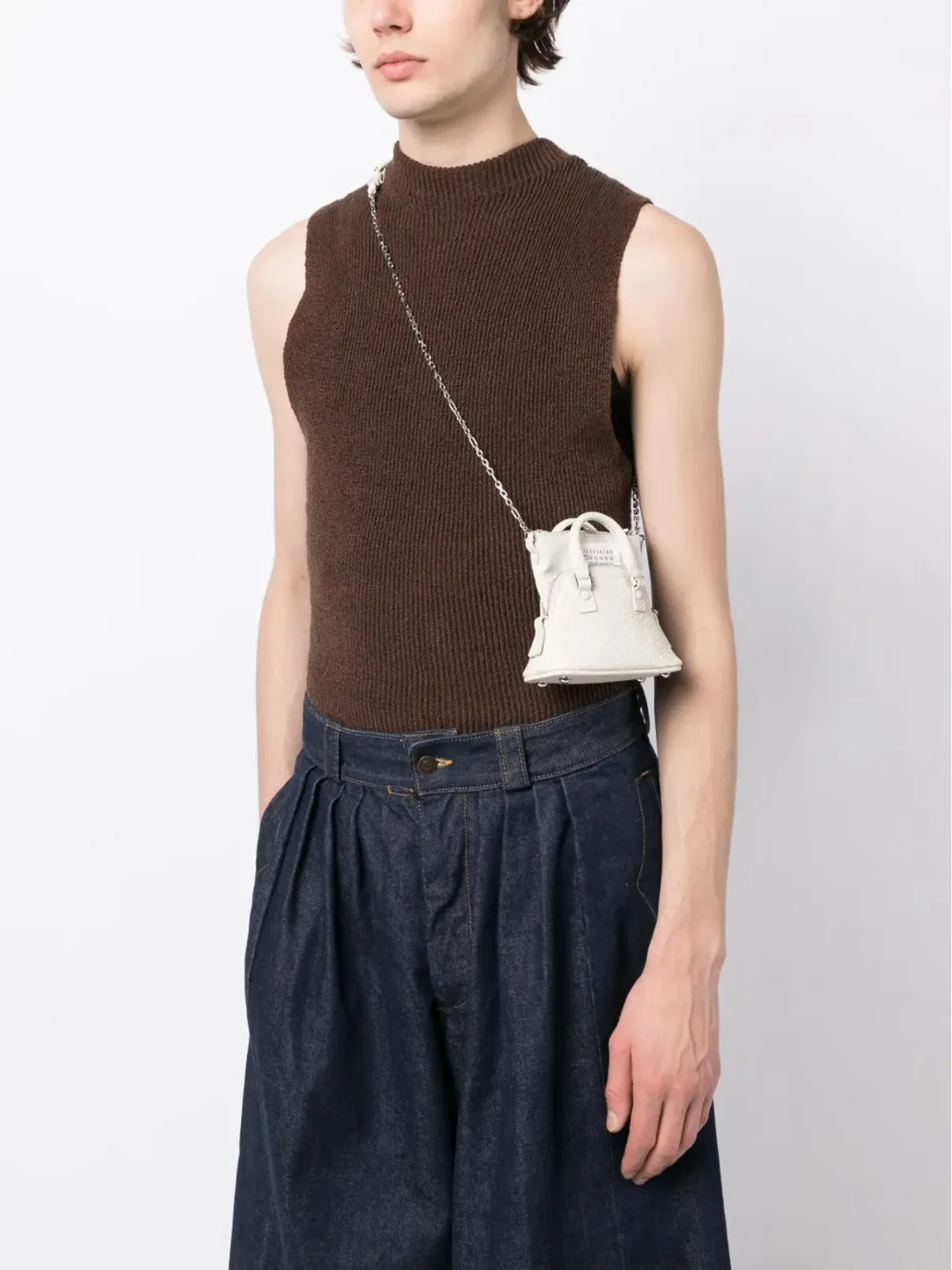 Maison Margiela 5AC Classique Baby トップハンドルバッグ - 画像2