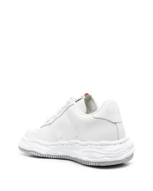 Maison MIHARA YASUHIRO パンチングディテール ロー・トップスニーカー - サムネイル3