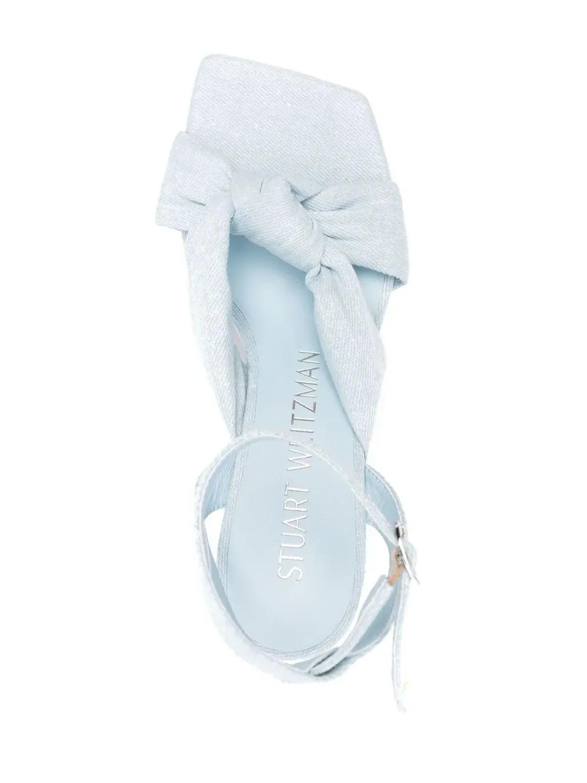 Stuart Weitzman プラヤ アングルストラップ サンダル - 画像4