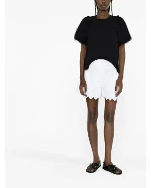 Simone Rocha ブロderie-anglaise コットンショーツ - サムネイル2