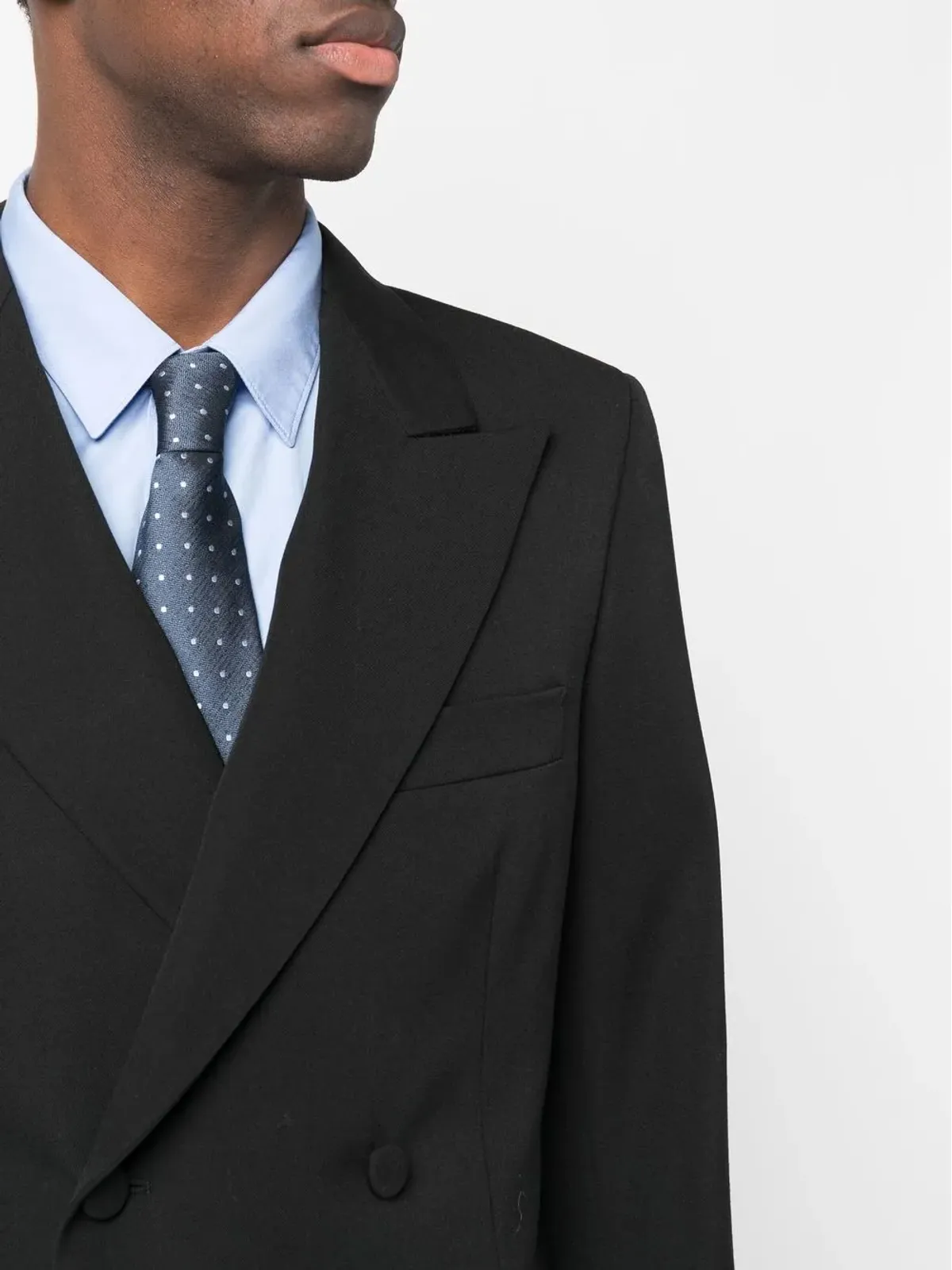 Lanvin ダブルブレスト ウールブレザー - 画像5