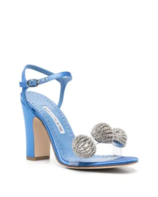 Manolo Blahnik Ostria 90mm スターエンベリッシュド サンダル - サムネイル2