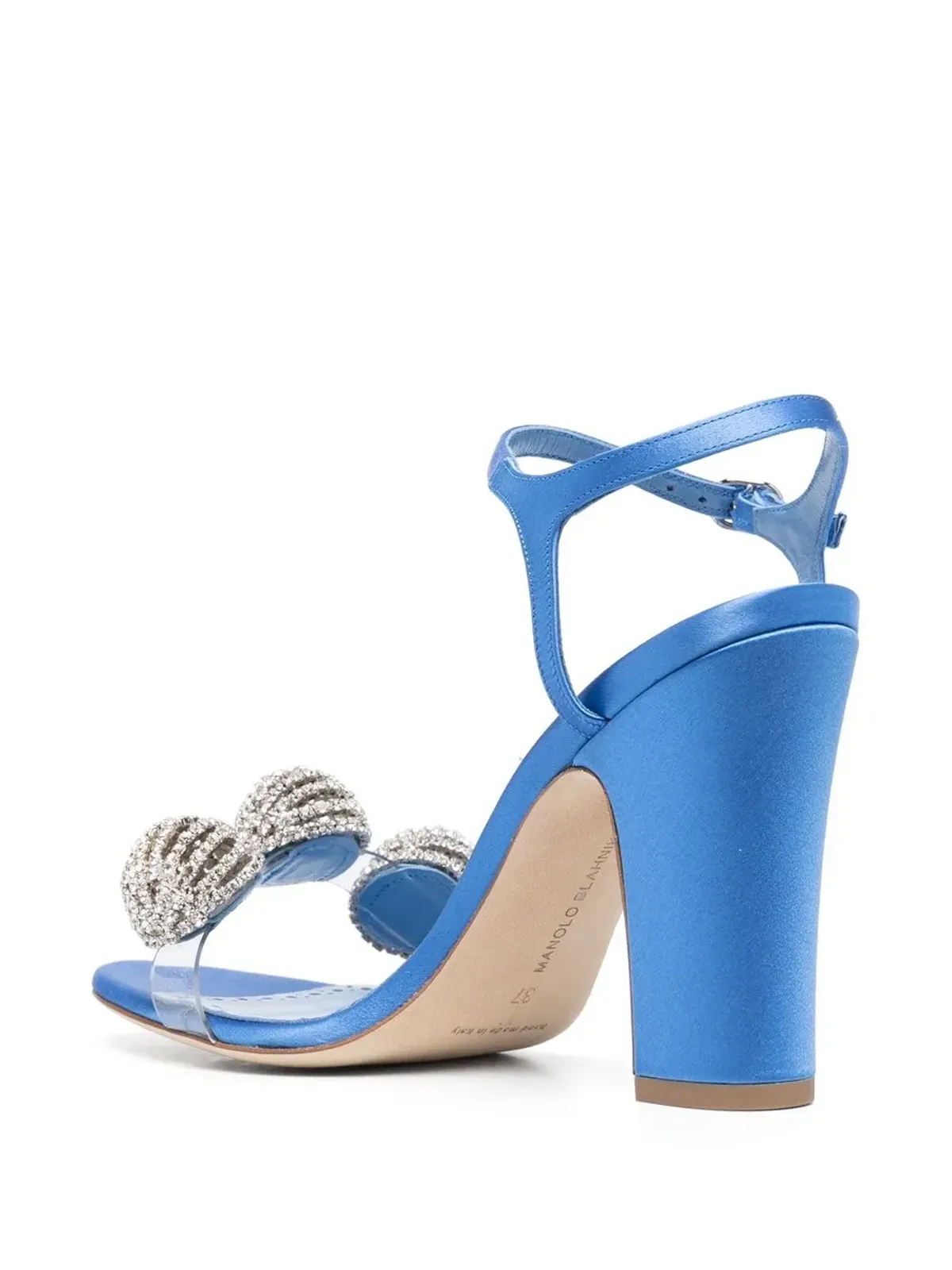 Manolo Blahnik Ostria 90mm スターエンベリッシュド サンダル - 画像3
