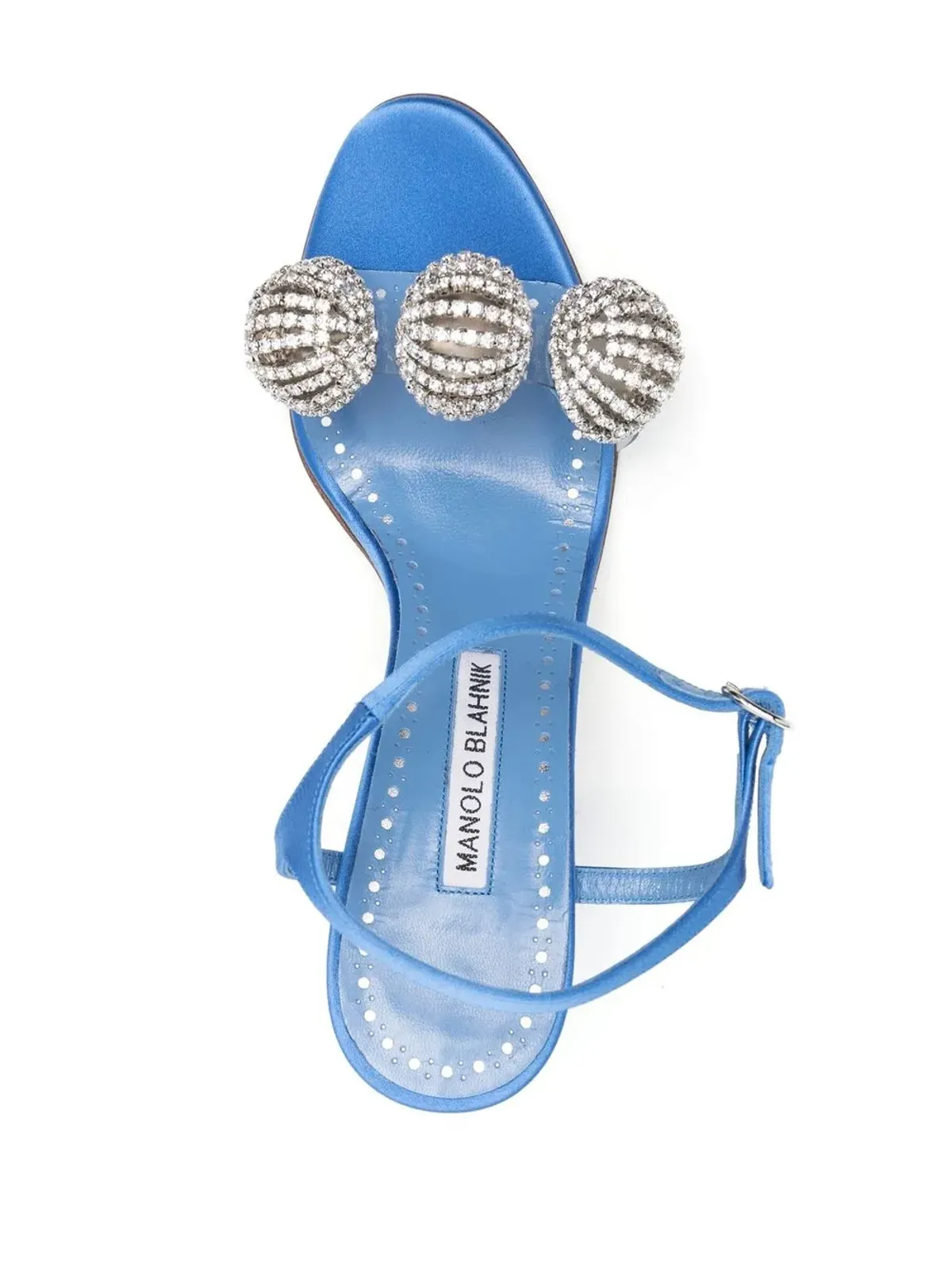 Manolo Blahnik Ostria 90mm スターエンベリッシュド サンダル - 画像4