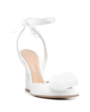 Gianvito Rossi 花モチーフ付きポインテッドトゥパンプス - サムネイル2