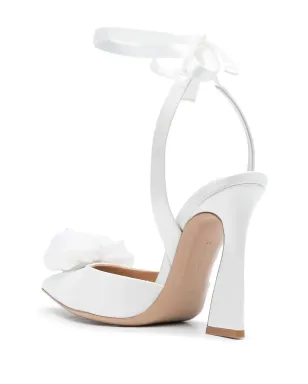 Gianvito Rossi 花モチーフ付きポインテッドトゥパンプス - サムネイル3