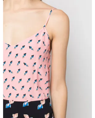 DVF Diane von Furstenberg グラフィックプリントトップ - サムネイル5