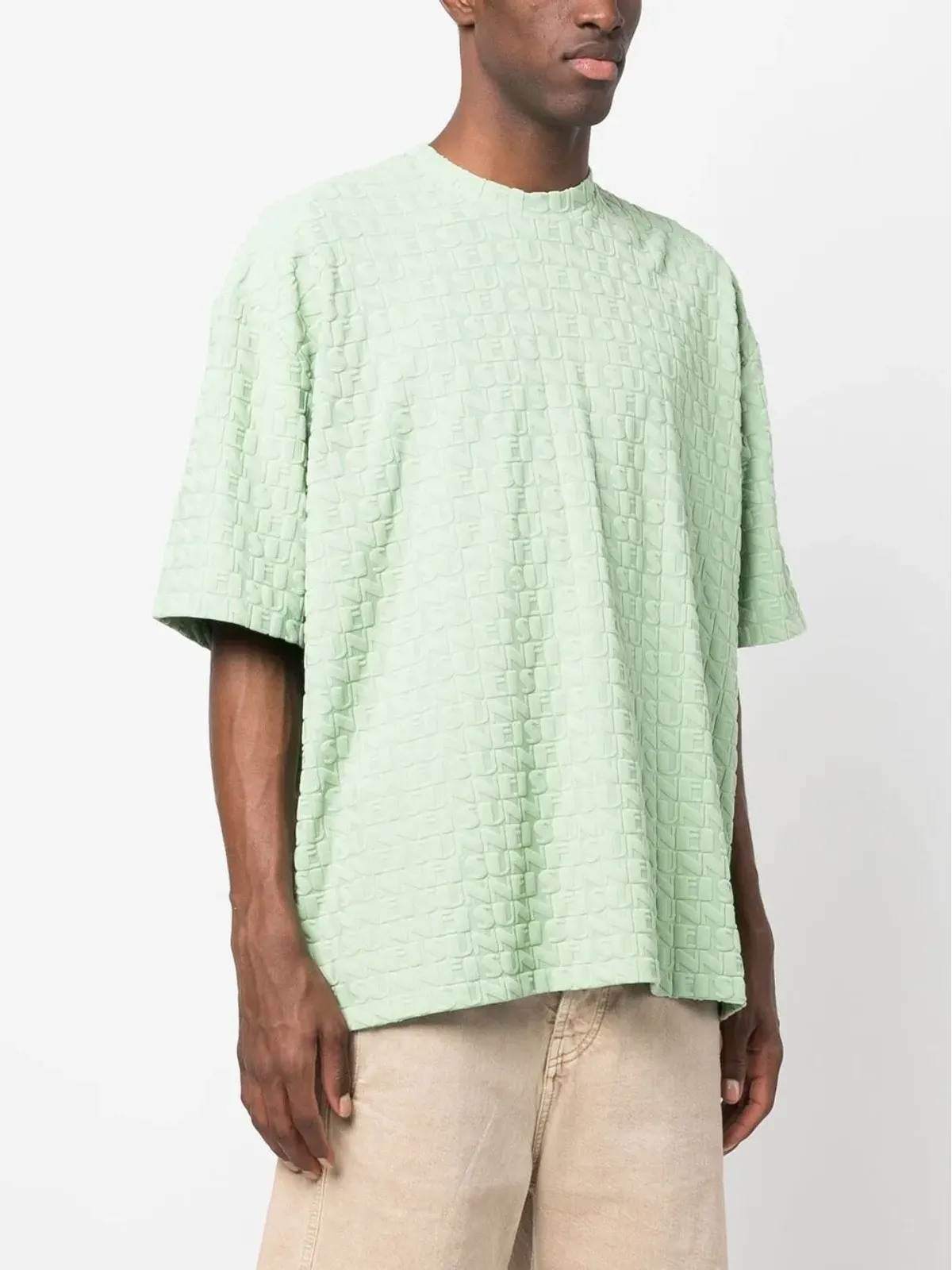 Sunnei デボスド・モノグラム Tシャツ - 画像3