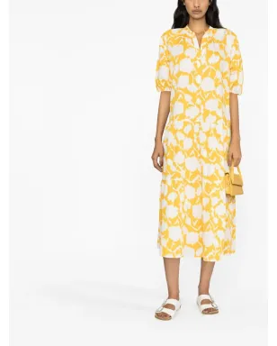 Woolrich floral-print cotton dress - Yellow - サムネイル2