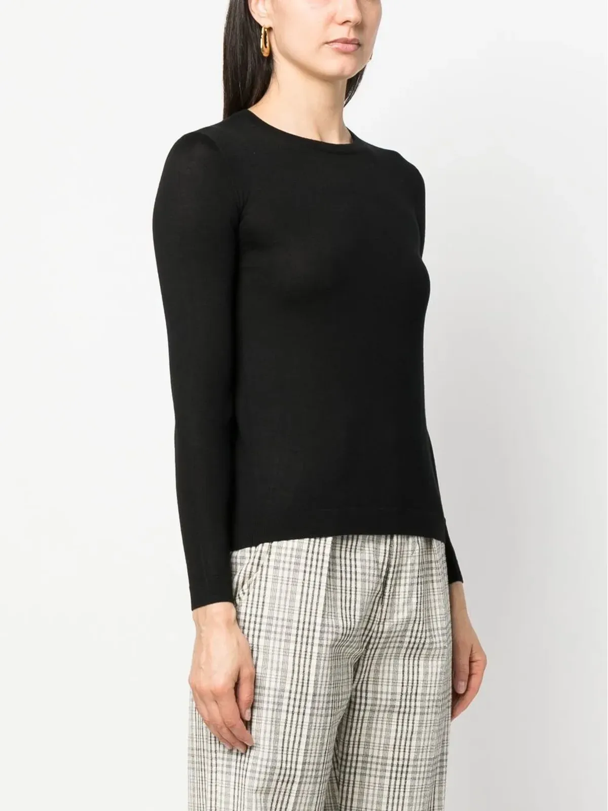 Ralph Lauren Collection 丸首ニットジャンパー - 画像3