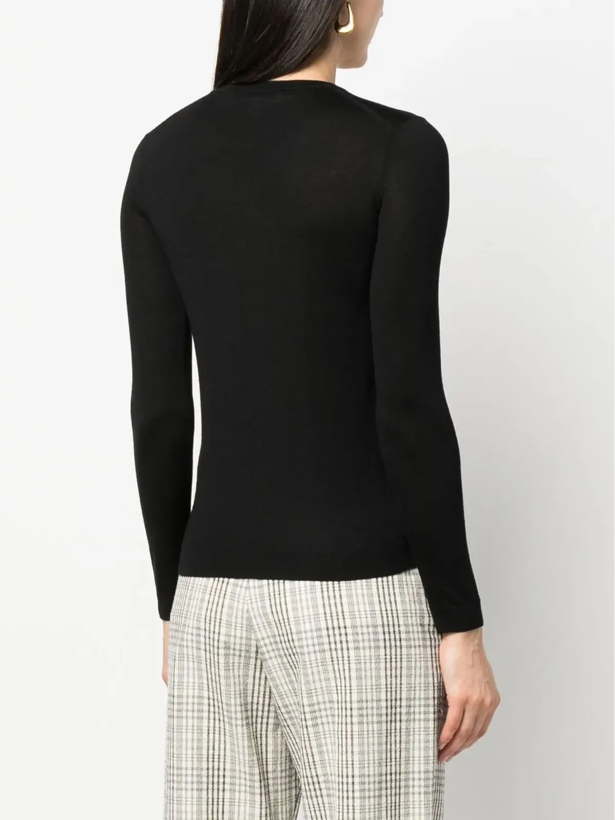 Ralph Lauren Collection 丸首ニットジャンパー - 画像4